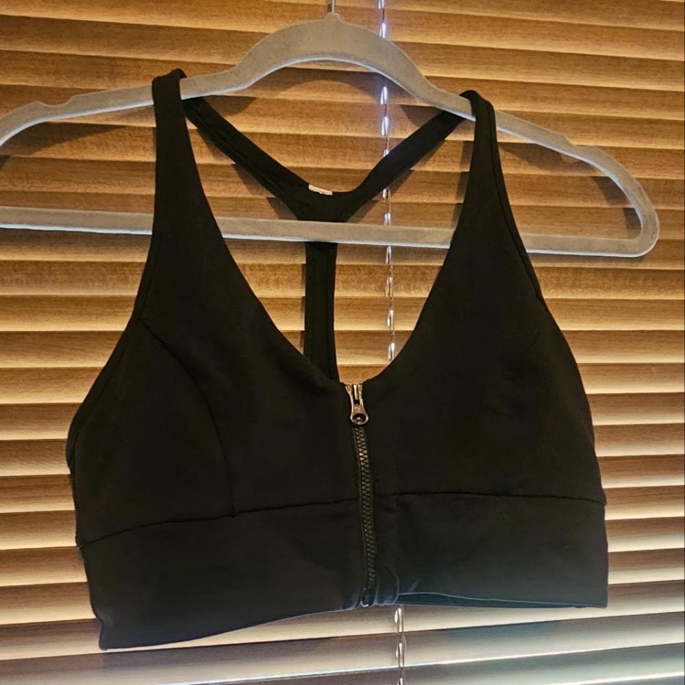 Lululemon Zip-up bra